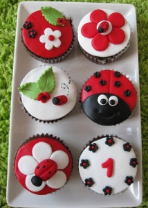 cupcakes ladybug