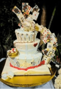 Alice in wonderland cake decorations